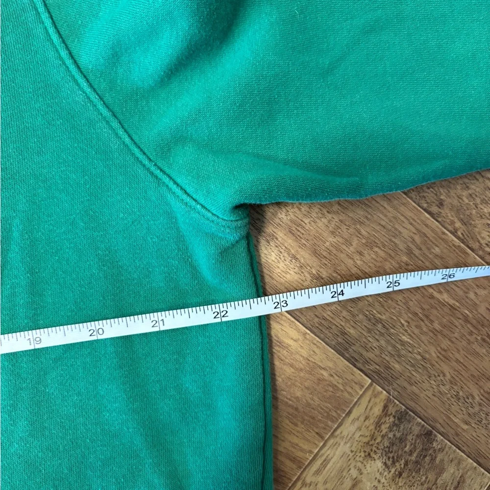 Under Armour Green Hoodie Sweatshirt with White Logo Mens medium - Picture 6 of 7